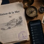 Maison de la mer Mandelieu la Napoule : documents administratifs et plan cadastral