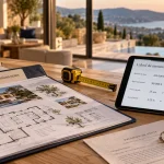 maison neuve mandelieu la napoule : dossier immobilier et plans