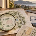 Vente terrain mandelieu la napoule : droit à bâtir, vue mer et emprise au sol