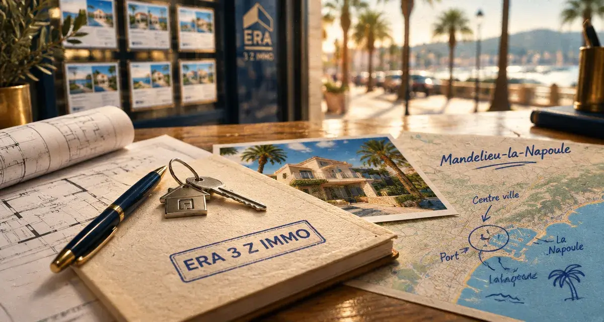 ERA mandelieu la napoule : ERA 3 Z IMMO, immobilier à Mandelieu-la-Napoule