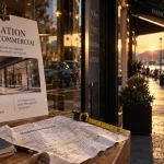location local commercial mandelieu la napoule : vitrine et parking